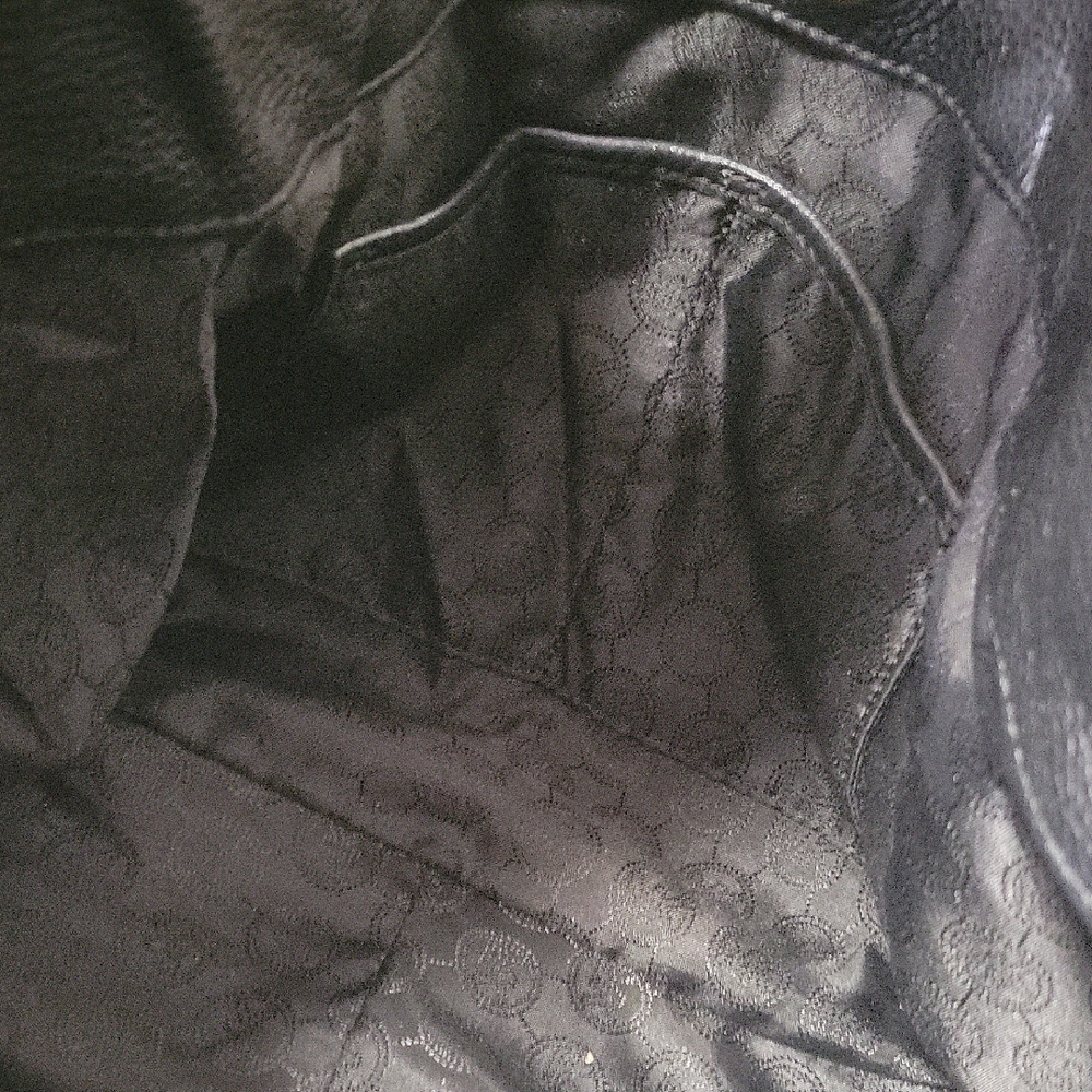 Michael Kors Large Black Leather Hobo Bag - Picture 10 of 15